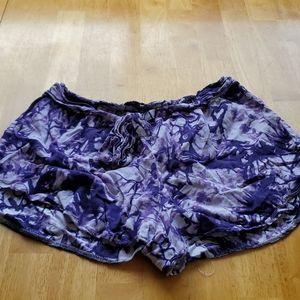 Front tie ShoSho tiedye shorts